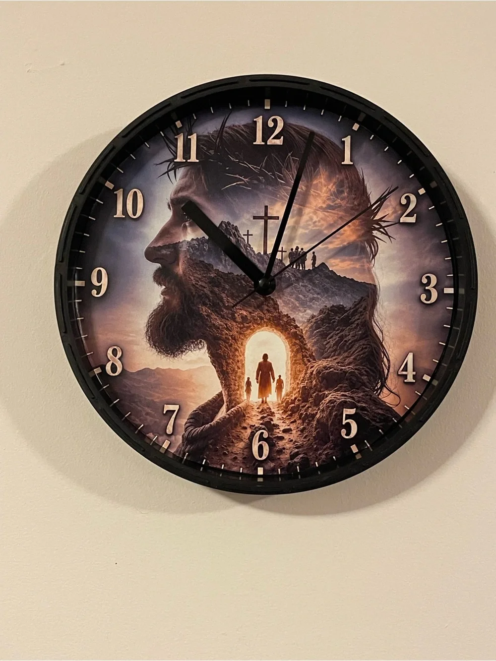 Religious Jesus Faith Resurrection Clock